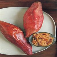 Baked Yams with Ginger-Molasses Butter_image