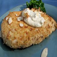 Almond Chicken Breasts With Creamy Tarragon Mustard Sauce_image