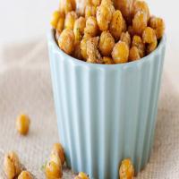 Chili and Lime Roasted Chickpeas image