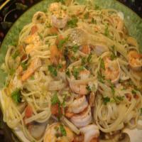 Italian Shrimp Fettuccine_image