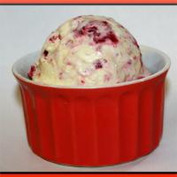 White Chocolate and Raspberry Ice Cream_image