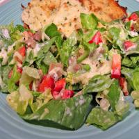 Tossed Salad With Apple Cider Dressing_image