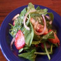 Easy Strawberry Spinach Salad image