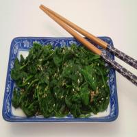 Gomae - Japanese Style Spinach Salad image