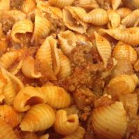 Sweet Garlic Tomato Beef Pasta_image