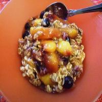 Peach Blueberry Crumble image