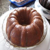 Golden Bacardi Rum Cake_image