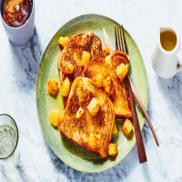 Coconut Milk French Toast with Pineapple Syrup_image