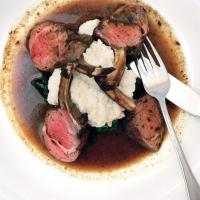 Lamb Chops and Spinach and Turnip Purée_image