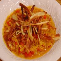 Red Lentil Dhal With Crisp Parsnips_image