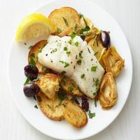 Roast Cod with Artichokes_image