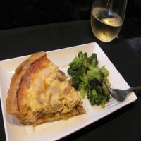 Caramelized Onion, Smoked Turkey, Mushroom and Gruyere Quiche Wi_image