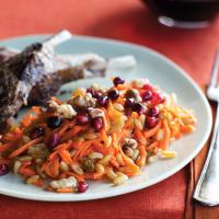 Kamut Salad with Carrots and Pomegranate_image