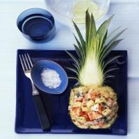 Lobster and Pineapple Salad with Basil and Mint image