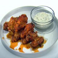 Honey-Rosemary Wings with Greek Yogurt and Lemon Garlic Dipping Sauce_image