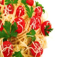 Spaghetti with Burst Cherry Tomatoes_image