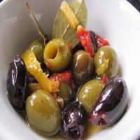 Auberge Spiced Olives With Garlic, Orange and Sun-Dried Tomatoes image