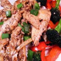 Shredded Chicken With Garlic Sauce_image