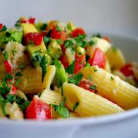 Admired Avocado and Crab Pasta_image