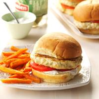 Feta-Dill Chicken Burgers_image