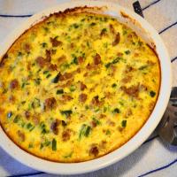 Sausage and Pepper Quiche_image