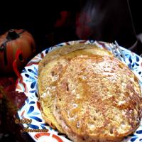 Healthy Pumpkin Spice Pancakes image