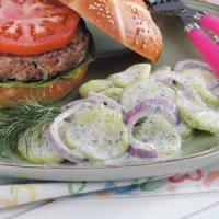 Creamy Dill Cucumbers_image