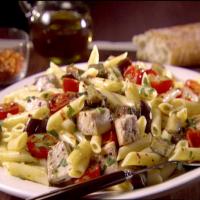 Sicilian Penne with Swordfish and Eggplant_image