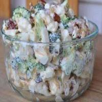 Creamy Broccoli and Cauliflower salad w/poppy seed image