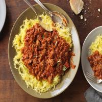 Spaghetti Squash with Meat Sauce_image