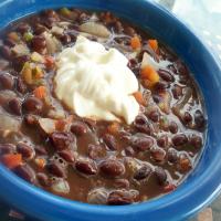 Healthy Black Bean Soup_image