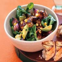 Grilled Shrimp Salad with Corn and Avocado_image