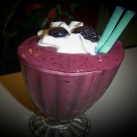 Black and Blue and Raspberry Smoothie image