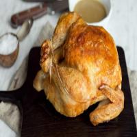 Classic Roast Chicken with Pan Sauce image