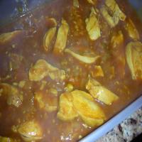 Curried Chicken With Rice_image