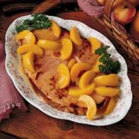 Peachy Ham Slice image
