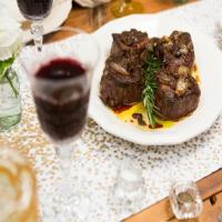 Cast Iron Steak Filets with Roasted Shallots_image