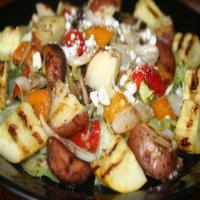 Grilled Vegetable Salad With Tarragon Vinaigrette_image