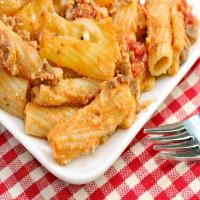 Baked Ziti with Spinach and Tomatoes_image