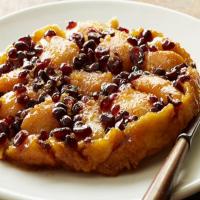 Upside-Down Pear Cranberry Tart image