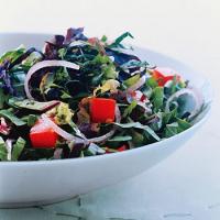 Grilled Chicken with Shredded Mesclun Salad_image