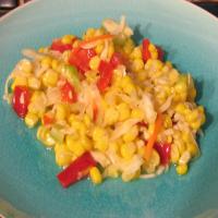 Summer Corn and Cabbage Salad image