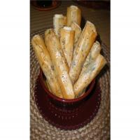 Poppy Parmesan Cigars_image