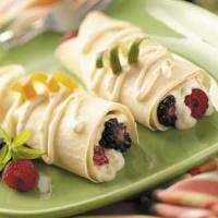 Breakfast Crepes with Berries image