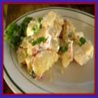 Deviled Egg Potato Salad With Bacon image