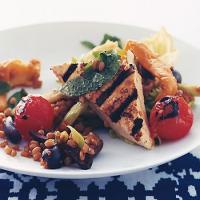 Wheat-Berry Salad with Grilled Tofu_image