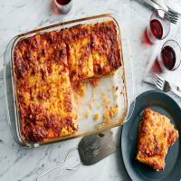 Polenta Lasagna With Spinach and Herby Ricotta_image