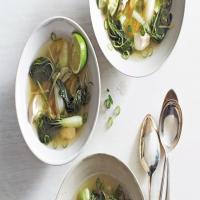 Bok Choy and Chicken Soup image