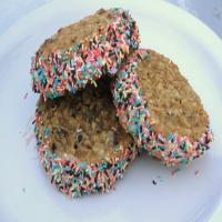 Cookie Ice Cream Sandwiches- Chocolate Chip Cookies image