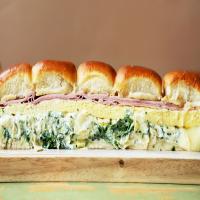 Artichoke Dip Breakfast Sandwiches_image